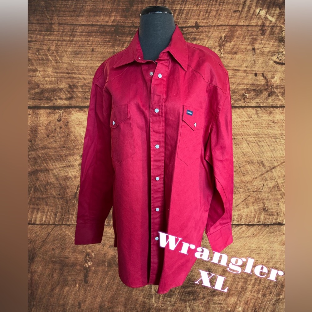 Men’s XL Wrangler Long Sleeve Shirts